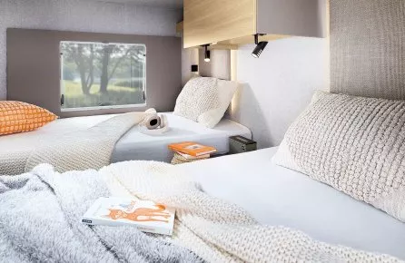 Camping car itineo cj660 chambre