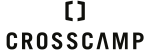 Logo de la marque Crosscamp en noir sur fond transparent