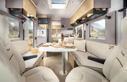 Camping car itineo mc740 salon