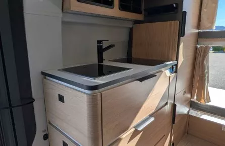 Campereve family van bloc cuisine