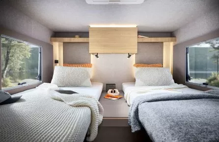 Camping car itineo cj660 lits jumeaux