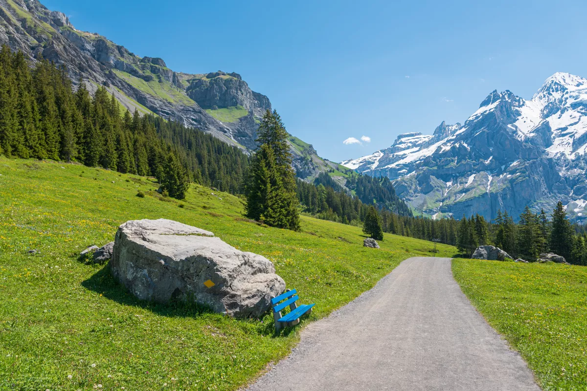 Route du col de la Gemmi